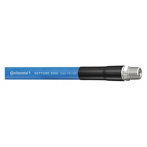 Continental Pressure Washer Hose,3/8" ID x 25 ft.