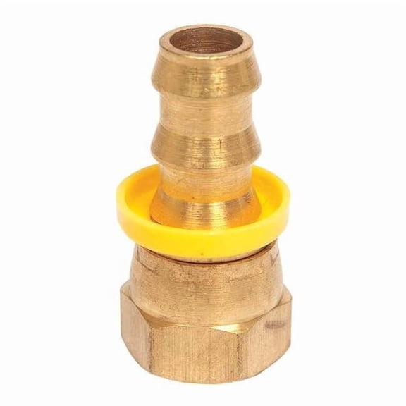 Hose Fitting,1/4 In. ID,7/16-20,(F) JIC PB-JCFX-0404