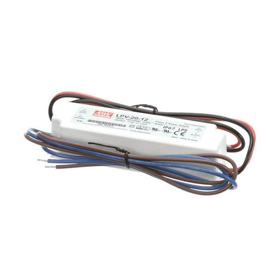 Continental Refrigeration 4-718 Power Supply (Vac>Dc) 100-240Vac>>12Vdc; 20W