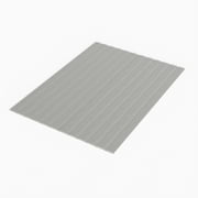 Continental Sleep, 0.75” Vertical Mattress Support Wood Slats with Cover, Twin, Gray