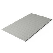 Continental Sleep, 0.75” horizontal Heavy Duty Mattress Support Wood Slats with Cover, Full, Gray