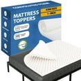 thumbnail image 1 of Continental Sleep 1" Foam Convoluted Egg Shell Mattress Topper, King Size, 1 of 7