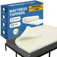thumbnail image 1 of Continental Sleep, 1” High Density Foam Mattress Topper, Queen., 1 of 7