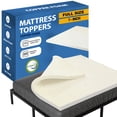 thumbnail image 1 of Continental Sleep, 1" Memory Foam Mattress Topper, Full-Copper-Infused, 1 of 9