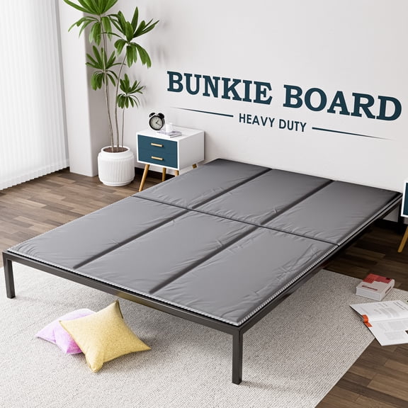 Continental Sleep, 15mm Bunkie Board Queen 60x80, Heavy Duty Under Mattress Support, Low Profile Bed Support Board for Slatted bed frame, No Box Spring Needed, Noise Free, Non-Slip