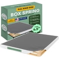 thumbnail image 1 of Continental Sleep, Unassembled California King Box Spring for California King Bed, 4.5-Inch Wood Box Spring Only, Noise-Free Mattress Foundation, Packed Flat, Easy Assembly,White, 1 of 8