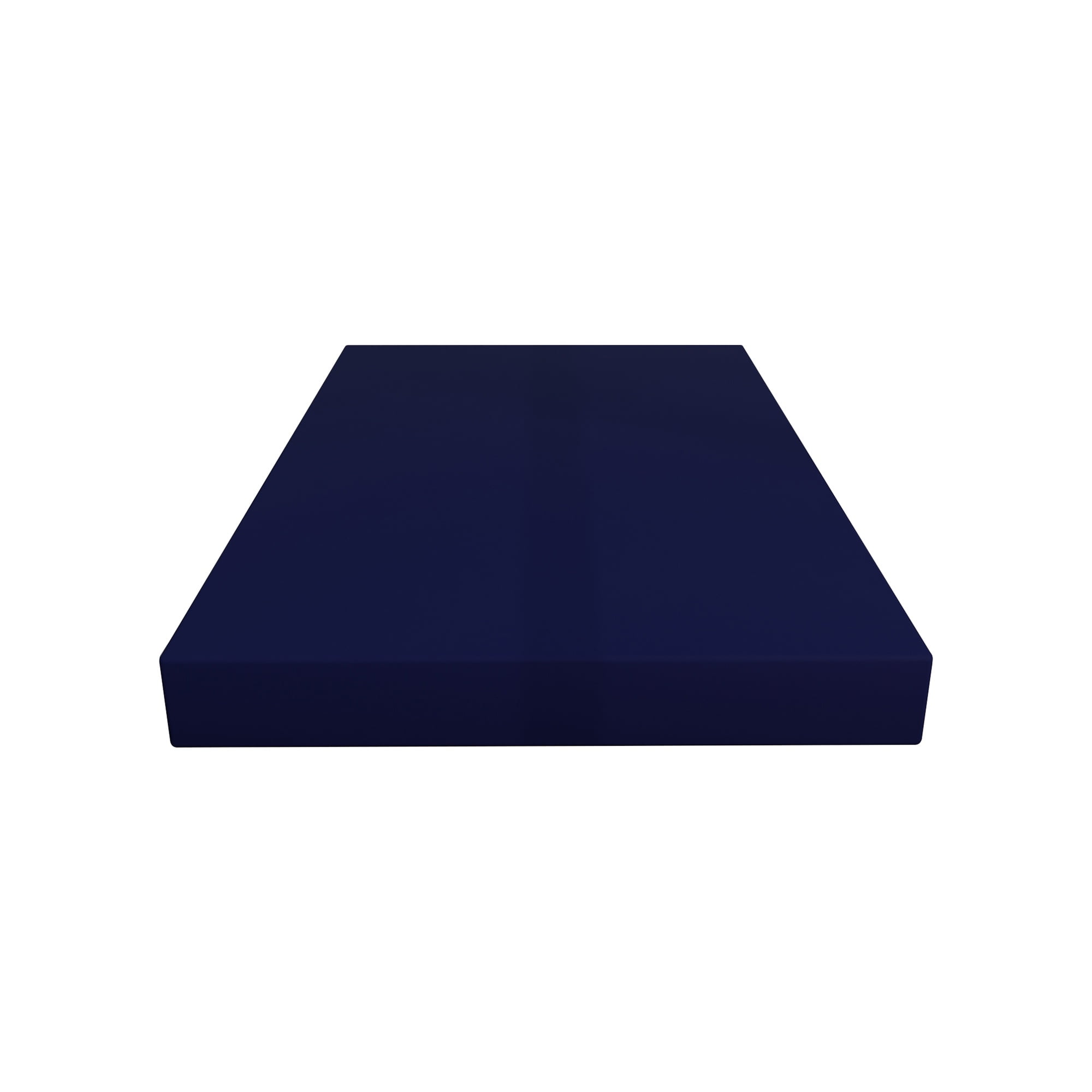 Continental Sleep, 7-Inch Medium Firm Water Resistance Nylon Vinyl Foam Mattress, Noiseless, Soft Cloud Feeling, Body Heat Reflection, Good for Hospital and Camp, Queen, Blue
