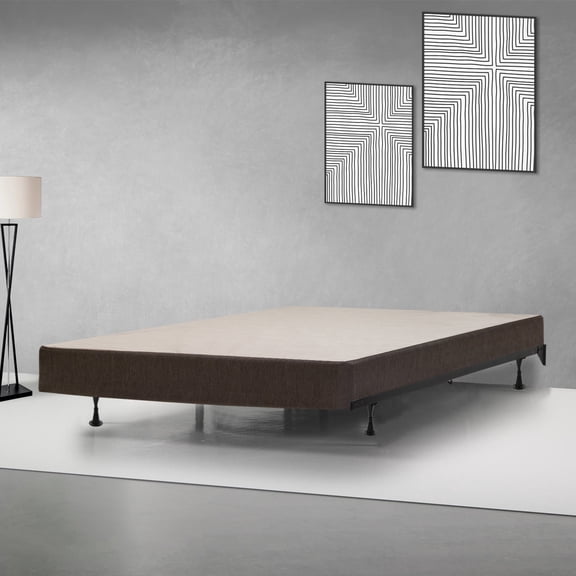 Continental Sleep, 8" Sturdy Wood Box Spring for Mattress Support Simple Assembly with Frame, California King