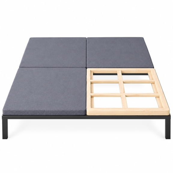Continental Sleep, 1.5" Wood Bunkie Board, King(FOLD) Size, Heavy Duty, Fully Assembled