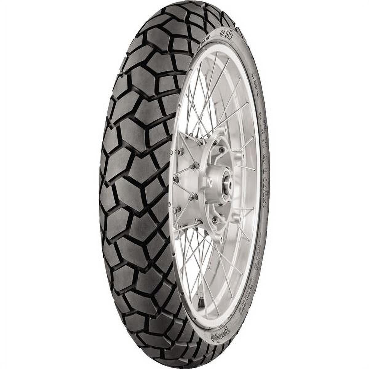Continental 2444630000 TKC70 Dual Sport Front Motorcycle Tire 120/70R-17 (58W)