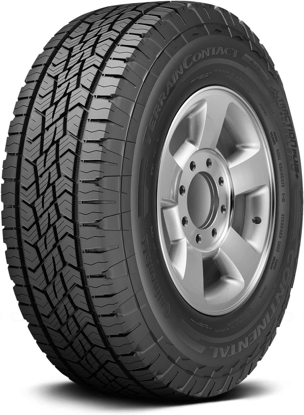 Continental TerrainContact A/T 245/70R17 110T OWL All Terrain Tire