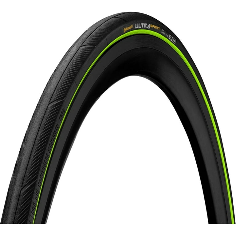 Continental Ultra Sport III 700 x 25 Black/Green Folding