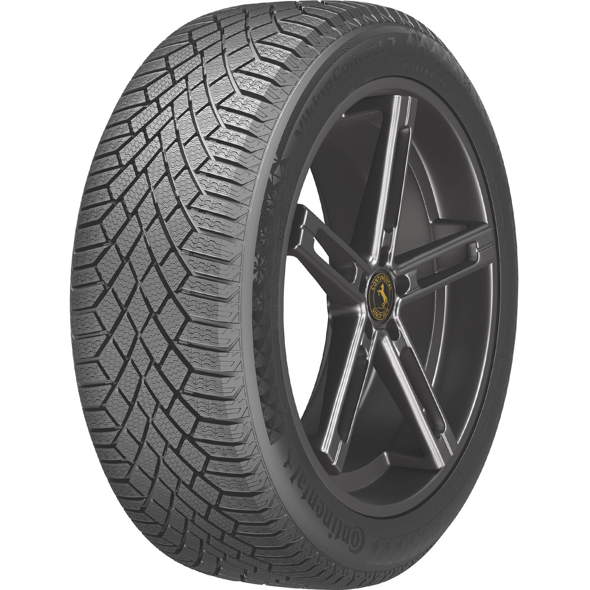 Continental VikingContact 7 Winter 225/45R18 95T XL Passenger Tire Fits: 2019 Volkswagen Jetta GLI 35th Anniversary Edition, 2017 Mercedes-Benz C300 4 Simolary simolary.com
