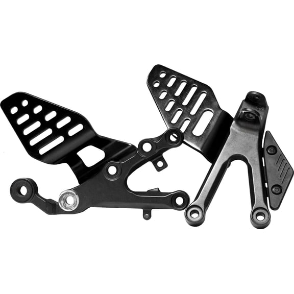 Continental Vortex Adjustable Rearset Brackets - Black Part Number 57-5326