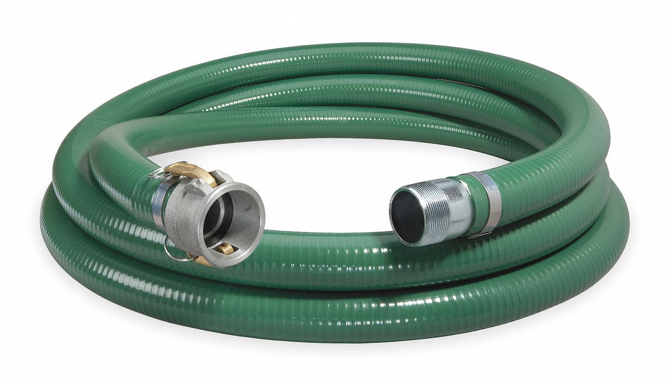 Continental Water Hose,2" ID x 10 ft.,Green SP20010CNG