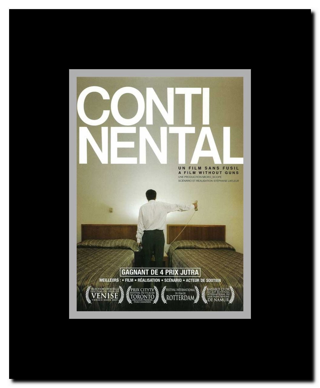 Continental a Film Without Guns Framed Movie Poster