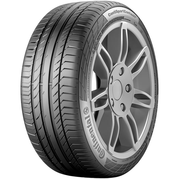 Continental contisportcontact 5 P245/35R21 96W bsw summer tire Fits: 2014-15 Tesla S Signature, 2018-19 Tesla S 100D