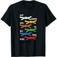 thumbnail image 1 of Keep Kicking Until The Beld Turns Black Taekwondo T-Shirt, 1 of 4