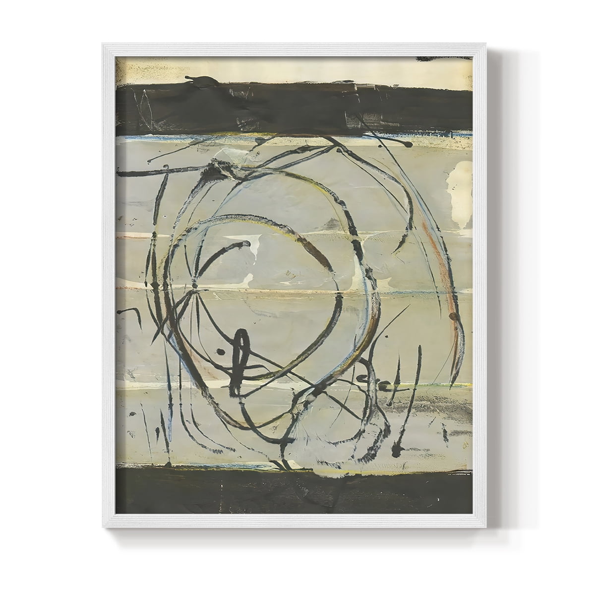 Continuing Energy II in Paper Solid Wood 11 x 14 Framed Print