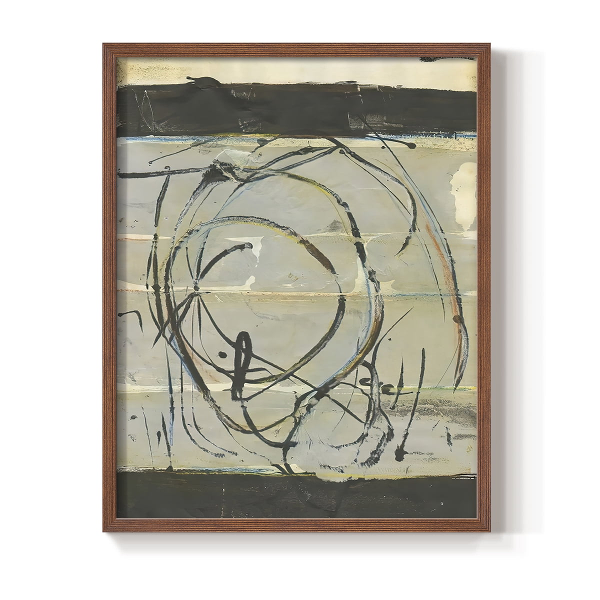 Continuing Energy II in Paper Solid Wood 8 x 10 Framed Print