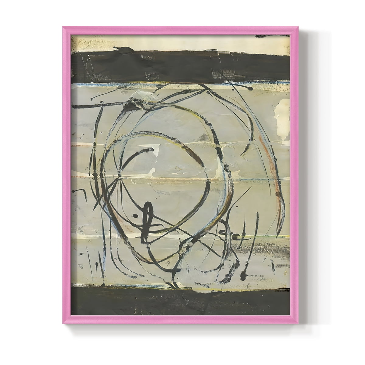 Continuing Energy II in Paper Solid Wood 8 x 10 Framed Print