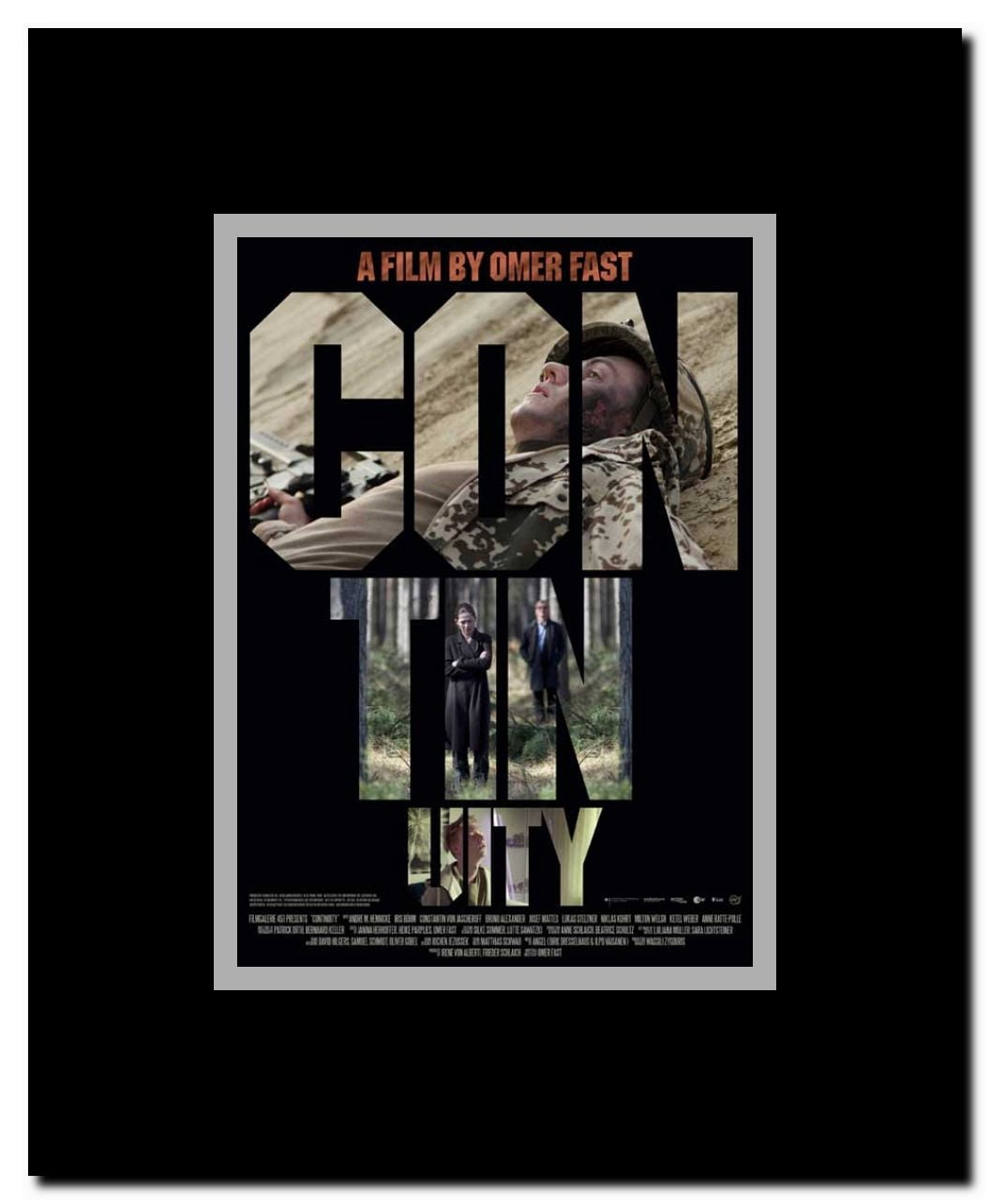 Continuity Framed Movie Poster