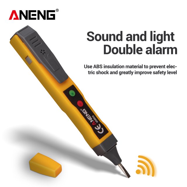 Continuity Voltage Detector Pen Noncontact Inductive AC/DC Voltage