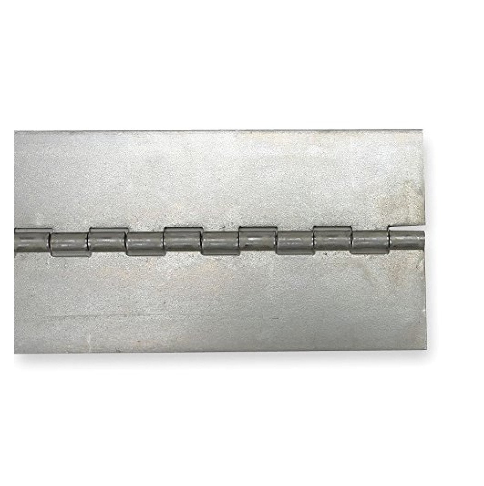 8 Foot Continuous Piano Hinge (3" Wide, Steel, No Holes) - 270 Degree Range Of Motion