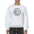 thumbnail image 1 of Continuous In A Circle Pattern Sweatshirt Men -GoatDeals Designs, Male 4X-Large, 1 of 4