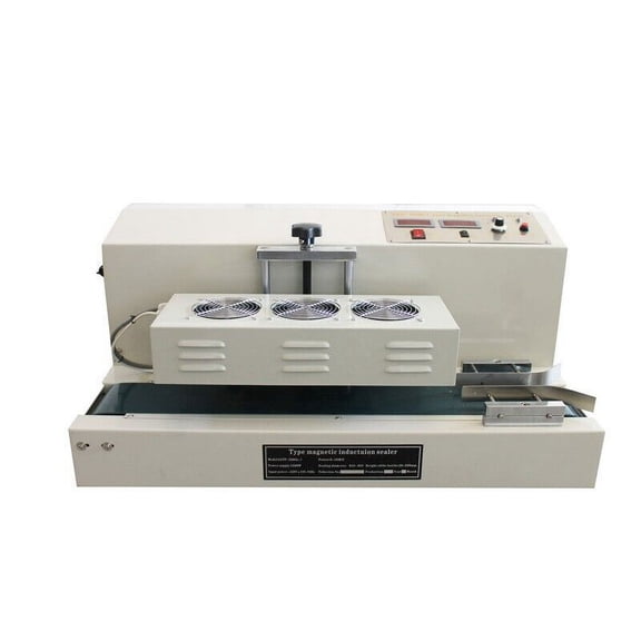 Continuous Induction Sealer Electromagnetic Aluminum Foil Sealing Machine Bottle Cap Sealer 40-200mm Height 20-50mm 220V LGYF-1500A-I