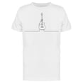 thumbnail image 1 of Continuous Line Holding Guitar Tee Men's -Image by Shutterstock, 1 of 2