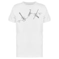 thumbnail image 1 of Continuous Line Music Instrument Tee Men's -Image by Shutterstock, 1 of 2