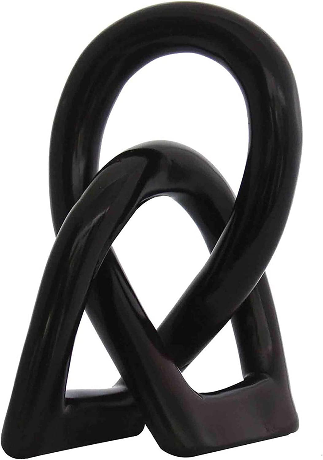Continuous Looped Entwined Love Knot Sculpture Unique Modern ...