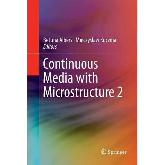 Continuous Media with Microstructure 2, (Paperback)