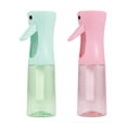 thumbnail image 1 of Continuous Mist Spray Bottle 2 Pack (6.8 Oz), Empty Ultra Fine Water Sprayer for Hair Styling, Cleaning, Plants, Pets, Barber & Salon Use, 1 of 11