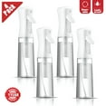 thumbnail image 1 of Continuous Mist Spray Bottle for Hair, Cleaning, Plants, Skin Care, Essential Oil, 4 Pack, 1 of 5