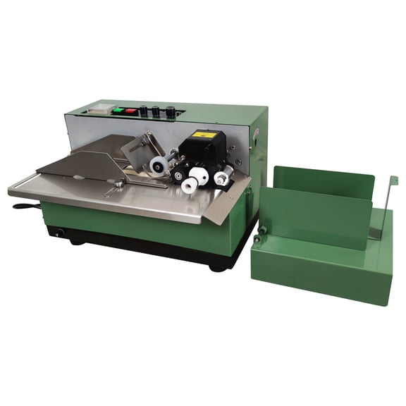 Continuous Solid-ink Coding Machine Flat Surface Ink Printer 110V for Paper/Thin Cardboard/Plastic Film/Aluminum Foil
