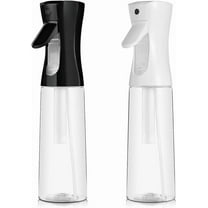 Continuous Spray Bottle for Hair (10.1oz/300ml) 2 Pack Home Essentials Spray Bottles For Cleaning Empty Ultra Fine Water Mister Sprayer For Hairstyling Garden Plants Curly Hair Perfume Etc