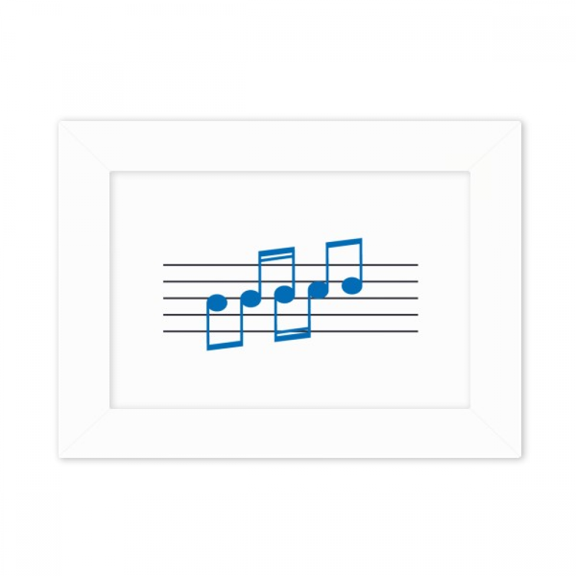 Continuous Staff Increment Notes Photo Mount Frame Picture Art Painting Desktop 5x7 inch