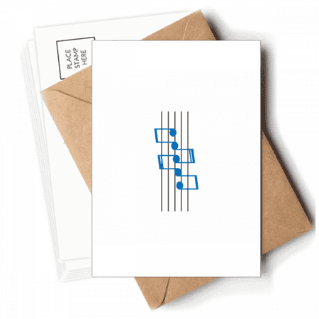 Continuous Staff Increment Notes Postcards Envelopes Blank Note Cards Mailing