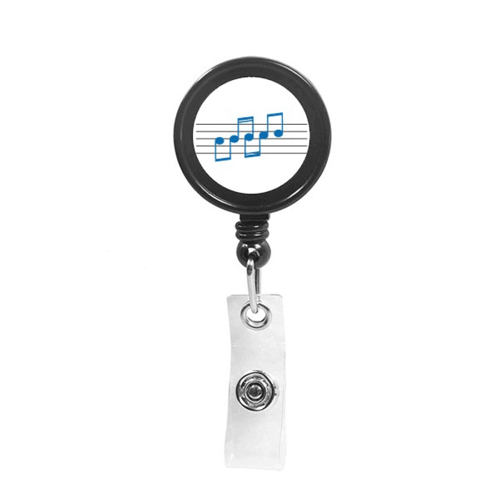 Continuous Staff Increment Notes Retractable Keychain Badge Holder ID Badge