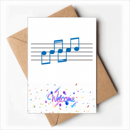 Continuous Staff Increment Notes Welcome Back Greeting Cards Envelopes Blank