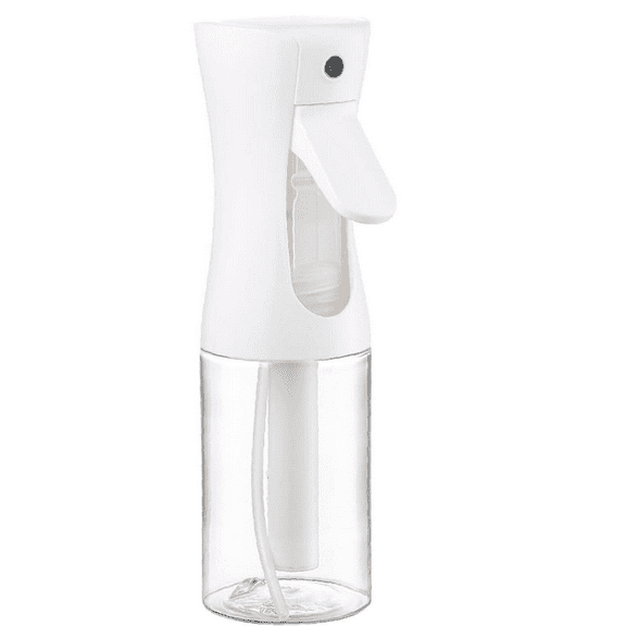 Continuous Ultra Fine Mist Spray Bottle, 6.76 oz Clear Empty Bottle for Hair, Plants, Cleaning & Travel, Octagon Shape Salon & Home Use