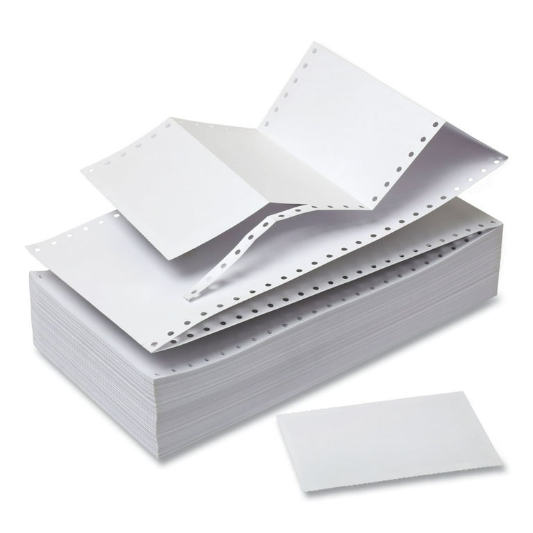 Continuous-Feed Index Cards, Unruled, 3 x 5, White, 4,000/Carton Continuous-Feed Index Cards, Unruled, 3 x 5, White, 4,000/Carton