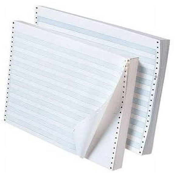 Continuous paper 14 7/8 x 11 Alliance, 20lb, inch blue bar, 1 Part 2,700 sheets | Carton