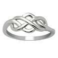 thumbnail image 1 of Continuum Infinity Ring  for Women 925 Sterling Silver Ginger Lyne Collection, 1 of 5