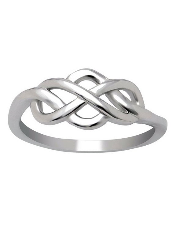 Continuum Infinity Ring for Women 925 Sterling Silver Ginger Lyne Collection