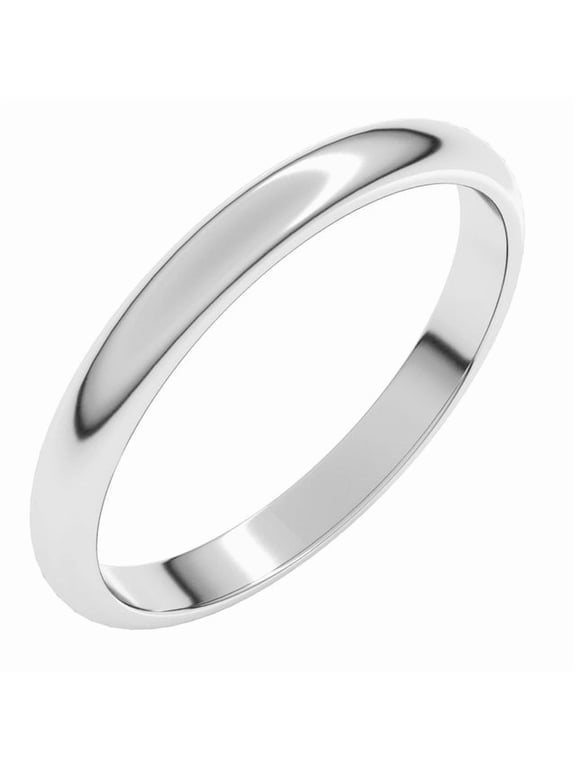 Continuum Sterling Silver 2.5 mm Half Round Band Size 4 - Sterling Silver Fine Jewelry | Jewelry by Sweet Pea