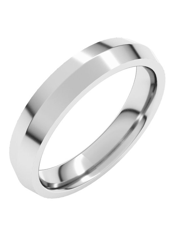 Continuum Sterling Silver 4 mm Comfort-Fit Knife Band Size 7 - Sterling Silver Fine Jewelry | Jewelry by Sweet Pea