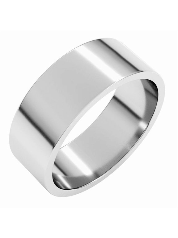 Continuum Sterling Silver 7 mm Flat Band Size 4.5 - Sterling Silver Fine Jewelry | Jewelry by Sweet Pea